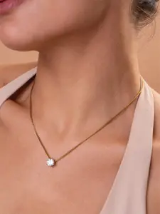 PALMONAS Gold-Plated Necklace