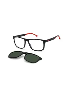 Carrera Men Rectangle Sunglasses With UV Protected Lens 716736696119