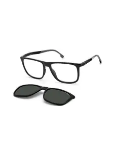 Carrera Men Rectangle Sunglasses With UV Protected Lens 716736306759