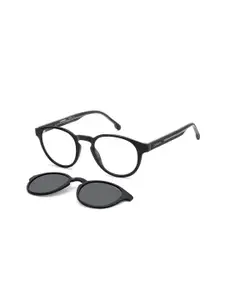 Carrera Men Round Sunglasses With UV Protected Lens 716736849539-