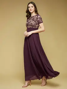 all about you Women Relaxed Fit Regular Georgette Dress