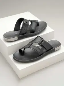 Ruosh Men Leather Comfort Sandals