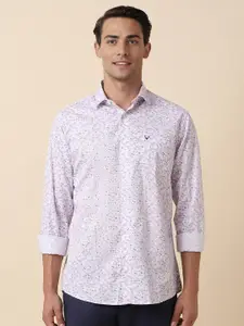 Allen Solly Printed Cotton Spread Collar Long Sleeves Slim Fit Opaque Casual Shirt