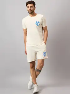 Club York Printed T-Shirt & Shorts