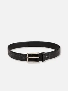 Allen Solly Men Textured Leather Formal Belt