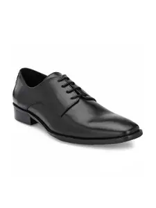 CARLO ROMANO Men Leather Formal Derbys