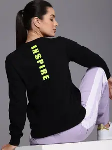 HRX by Hrithik Roshan Typography Printed Sweatshirt