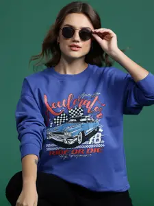 DressBerry Graphic Printed Sweatshirt