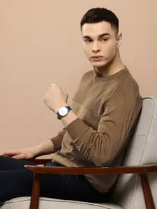 INVICTUS Men Ribbed Acrylic Pullover