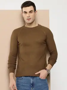 INVICTUS Men Striped Acrylic Pullover