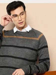 INVICTUS Striped Long Sleeves Pullover