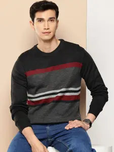 INVICTUS Striped Long Sleeves Pullover