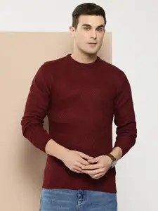 INVICTUS Men Ribbed Acrylic Pullover