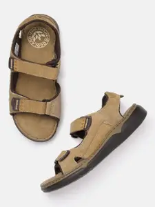 Woodland Men Leather Comfort Sandals