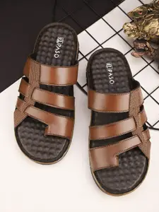 El Paso Men Leather Comfort Sandals