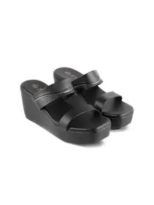 Tresmode Wedge Sandals with Buckles
