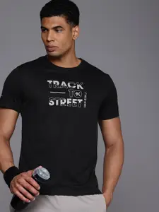 HRX by Hrithik Roshan Printed Rapid-Dry Anti-Microbial Finish Running T-shirt