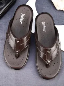 The Roadster Lifestyle Co. Brwon Slip-On Comfort Sandals