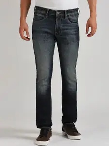 Pepe Jeans Men Vapour Slim Fit Clean Look Heavy Fade Stretchable Jeans