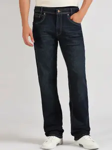 Pepe Jeans Men Cash Straight Fit Clean Look Stretchable Jeans