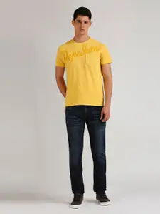 Pepe Jeans Round Neck Pure Cotton Slim Fit T-shirt