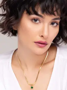 PALMONAS Gold-Plated Vilandi Necklace