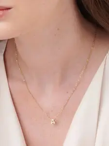 PALMONAS Gold-Plated Necklace