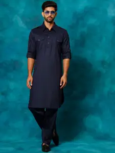 VASTRAMAY Regular Kurta With Patiala