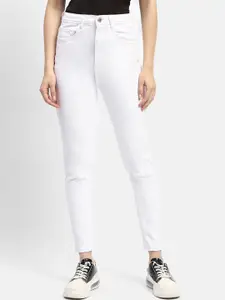 Madame Women Skinny Fit Clean Look Pure Cotton Jeans