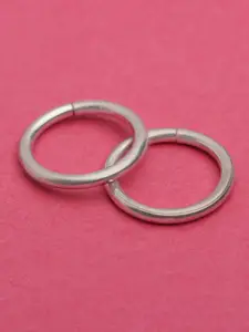 Unniyarcha Silver-Plated Toe Rings