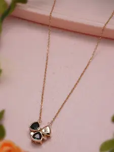 Ramdev Art Fashion Jwellery Gold-Plated Minimal Necklace