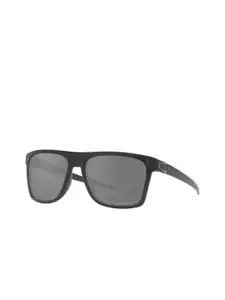 OAKLEY Men Rectangle Sunglasses with Polarised & UV Protected Lens 888392581204