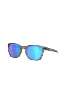 OAKLEY Men Round Sunglasses with Polarised and UV Protected Lens 888392590916