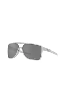 OAKLEY Men Rectangle Sunglass With UV Protected Lens 888392593504