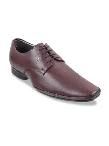 Mochi Men Round Toe Leather Formal Derbys