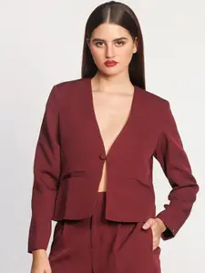 Zink London Fitted Single-Breasted Blazer
