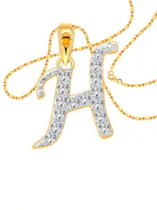 Vighnaharta Gold-Plated Pendant With Chain