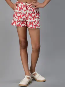 One Friday Girls Floral Printed Shorts