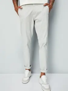 max Men Mid Rise Chinos Cotton Trousers