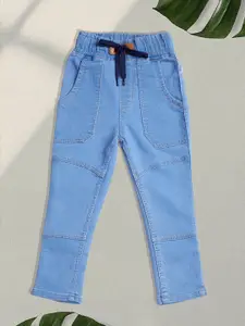 F2M Girls Slim Fit High-Rise Clean Look Denim Jeans