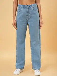People Women Straight Fit Jeans