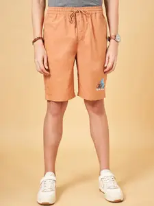 Urban Ranger by pantaloons Men Slim Fit Pure Cotton Shorts