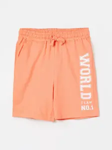 Fame Forever by Lifestyle Boys Typography Printed Pure Cotton Shorts