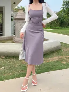 KPOP Long Sleeves Crop Open Front Shrug