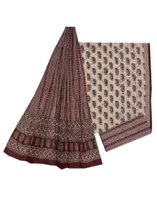 GK FASHION Printed Pure Cotton Unstitched Dress Material