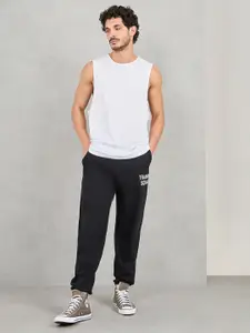 Styli Men  Eco Earth Graphic Printed Oversized Active Joggers
