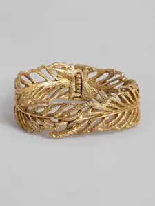 Estele Women Gold-Plated Cuff Bracelet