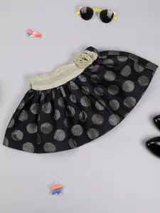 One Friday Girls Printed A-Line Knee Length Skirt