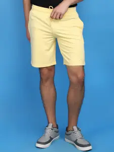 V-Mart Men Mid-Rise Cotton Shorts