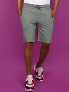 V-Mart Men Mid-Rise Cotton Shorts